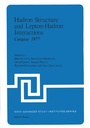 Cover: Hadron Structure and Lepton-Hadron Interactions - Springer