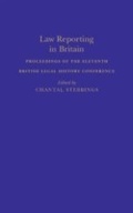 Cover: Law Reporting in Britain - Hambledon Continuum