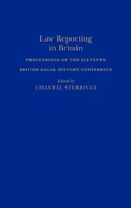 Cover: Law Reporting in Britain - Hambledon Continuum
