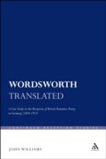 Cover: Wordsworth Translated - Continuum Publishing Corporation