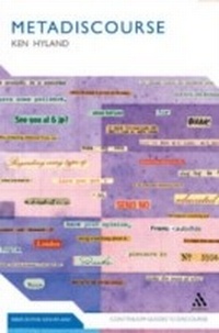 Enlarge image Cover: Metadiscourse - Continuum Publishing Corporation