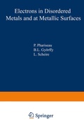 Cover: Electrons in Disordered Metals and at Metallic Surfaces - Springer
