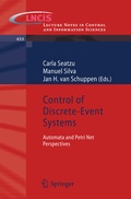 Cover: Control of Discrete-Event Systems - Springer