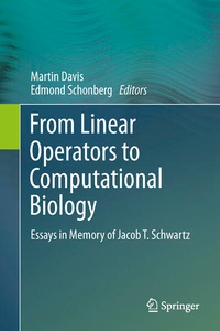 Enlarge image Cover: From Linear Operators to Computational Biology - Springer