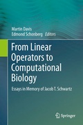 Cover: From Linear Operators to Computational Biology - Springer