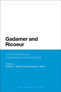 Cover: Gadamer and Ricoeur - Bloomsbury Academic USA