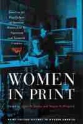 Cover: Women in Print - University of Wisconsin Press