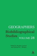 Cover: Geographers - Bloomsbury Academic USA