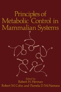 Cover: Principles of Metabolic Control in Mammalian Systems - Springer