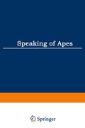 Cover: Speaking of Apes - Springer