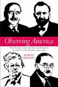 Cover: Observing America - University of Wisconsin Press