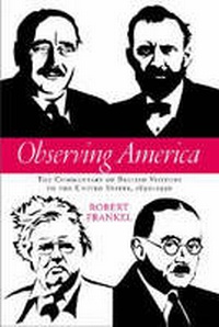 Enlarge image Cover: Observing America - University of Wisconsin Press