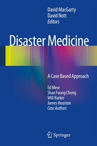 Enlarge image Cover: Disaster Medicine - Springer