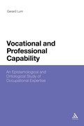 Cover: Vocational and Professional Capability - Continuum Publishing Corporation
