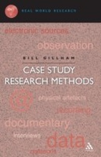 Enlarge image Cover: Case Study Research Methods - Continuum Publishing Corporation