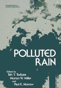Enlarge image Cover: Polluted Rain - Plenum Publishing Corporation