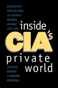 Cover: Inside CIA's Private World - Yale University Press