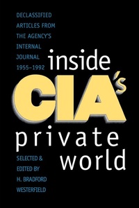 Enlarge image Cover: Inside CIA's Private World - Yale University Press