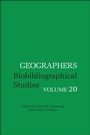 Cover: Geographers - Bloomsbury Academic USA