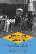 Cover: Preschool Education in America - Yale University Press