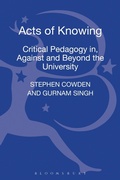 Cover: Acts of Knowing - Bloomsbury Academic USA