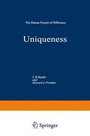 Cover: Uniqueness - Kluwer Academic / Plenum Publishers