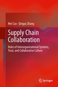 Cover: Supply Chain Collaboration - Springer
