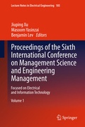 Cover: Proceedings of the Sixth International Conference on Management Science and Engineering Management - Springer