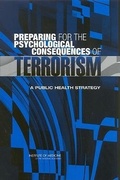 Cover: Preparing for the Psychological Consequences of Terrorism - National Academies Press