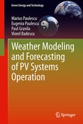 Cover: Weather Modeling and Forecasting of PV Systems Operation - Springer