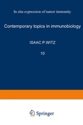 Cover: In Situ Expression of Tumor Immunity - Springer