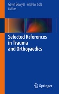 Cover: Selected References in Trauma and Orthopaedics - Springer