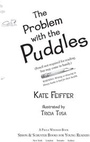 Cover: The Problem with the Puddles - Paula Wiseman Books