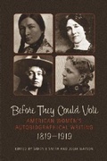 Cover: Before They Could Vote - University of Wisconsin Press