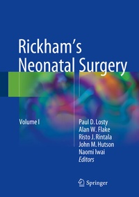 Abbildung von: Rickham's Neonatal Surgery - Springer