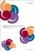 Cover: Quality In Professional Translation - Bloomsbury Academic USA