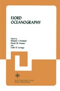 Cover: Fjord Oceanography - Springer