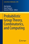 Cover: Probabilistic Group Theory, Combinatorics, and Computing - Springer