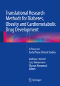 Abbildung von: Translational Research Methods for Diabetes, Obesity and Cardiometabolic Drug Development - Springer