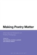 Cover: Making Poetry Matter - Bloomsbury Academic USA