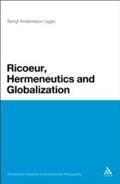Cover: Ricoeur, Hermeneutics, and Globalization - Continuum Publishing Corporation