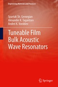 Cover: Tuneable Film Bulk Acoustic Wave Resonators - Springer