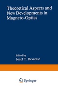 Cover: Theoretical Aspects and New Developments in Magneto-Optics - Kluwer Academic/Plenum Publishers