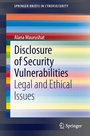 Cover: Disclosure of Security Vulnerabilities - Springer