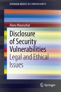 Cover: Disclosure of Security Vulnerabilities - Springer