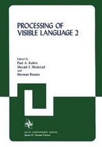 Enlarge image Cover: Processing of Visible Language - Kluwer Academic/Plenum Publishers