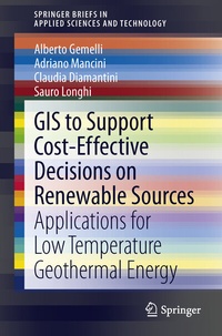 Enlarge image Cover: GIS to Support Cost-effective Decisions on Renewable Sources - Springer