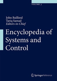 Enlarge image Cover: Encyclopedia of Systems and Control - Springer