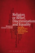 Cover: Religion or Belief, Discrimination and Equality - Bloomsbury Academic USA