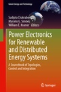 Cover: Power Electronics for Renewable and Distributed Energy Systems - Springer